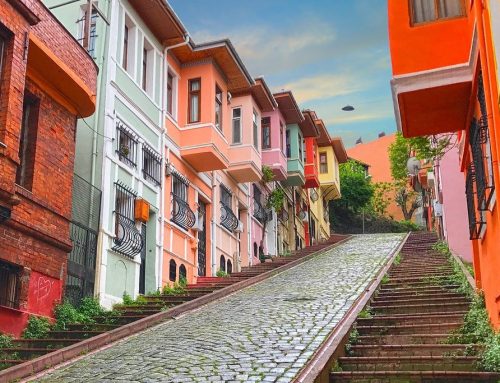 Balat is a charming district with its colorful houses